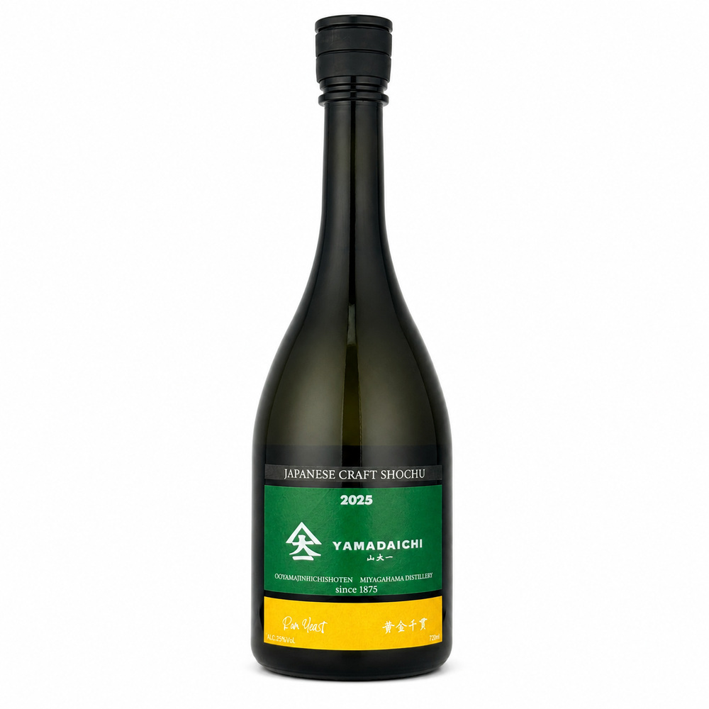 YAMADAICHI 山大一　 Rum Yeast 黄金千貫  2025 　720ml