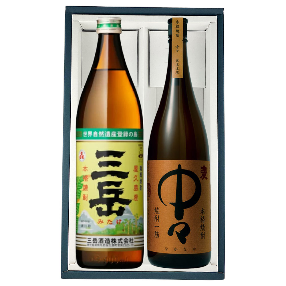 【人気の本格焼酎セット】三岳・中々