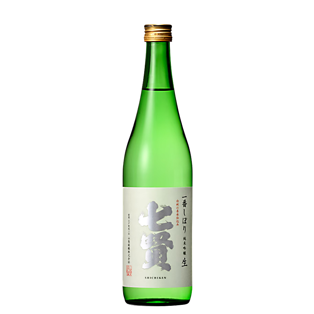 日本酒 セレクション R7BY新酒】七賢(しちけん) 純米吟醸生酒 一番しぼり 1800ml 日本酒