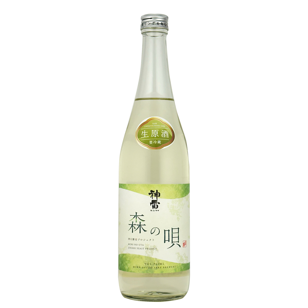 神雷（しんらい）森の唄　神石酵母プロジェクト　生原酒　720ml