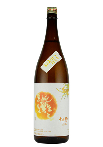 神雷　秋上がり　生もと純米酒　1800ml