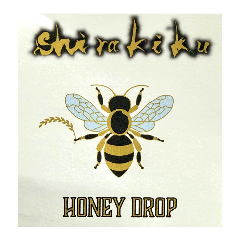 shirakiku（しらきく）　HONEY DROP（ハニードロップ）無濾過原酒（火入れ）　720ml　白杉酒造