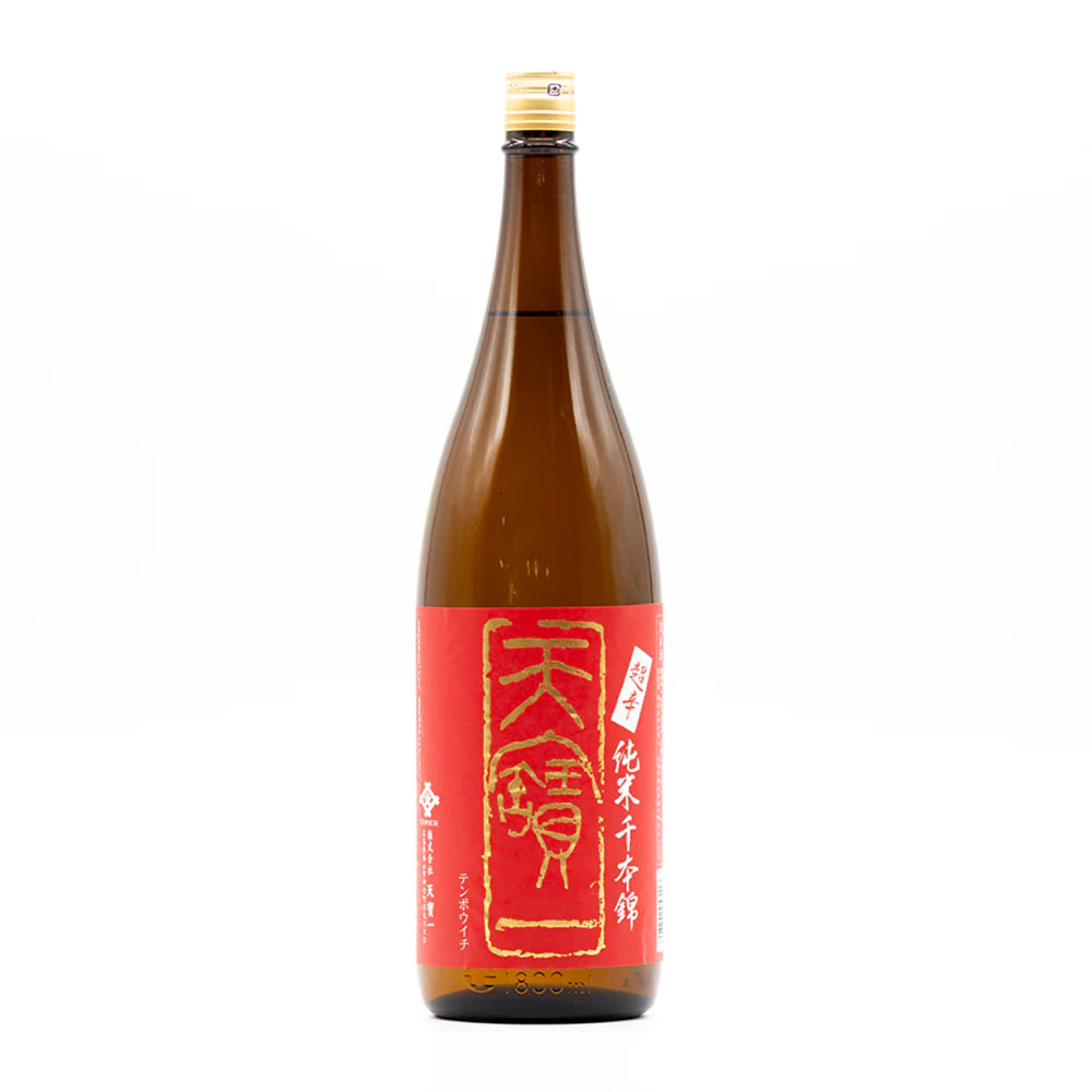 天宝一(てんぽういち)　超辛純米　千本錦（赤）　1800ml