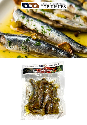 TOP DISHES（トップディッシュ） オイルサーディン ６種のハーブの香り　100g
