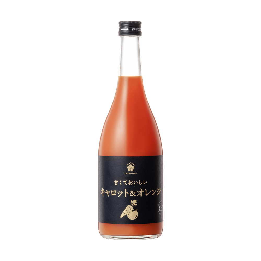 梅乃宿(うめのやど)　甘くておいしいキャロット＆オレンジ　720ml