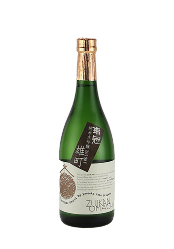 瑞冠(ずいかん)　純米大吟醸　雄町 白ラベル　720ml