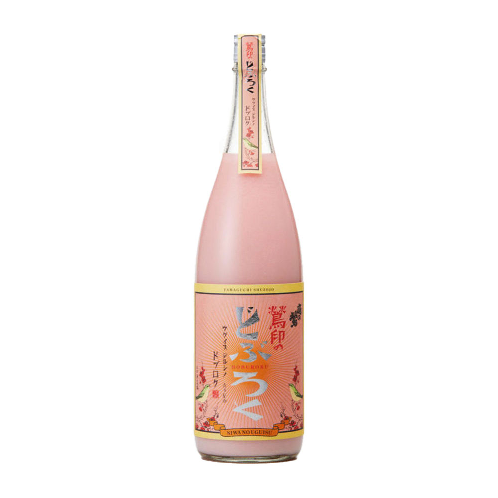 鶯印のどぶろくピンク　1800ml