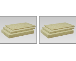 【２箱セット】ロックウール吸音・断熱材「MGボード 080 （クロスなし）」【密度80ｋ　50×605×910mm　8枚入り】