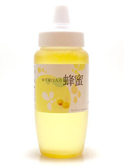 ゆず果汁入り蜂蜜500ｇ