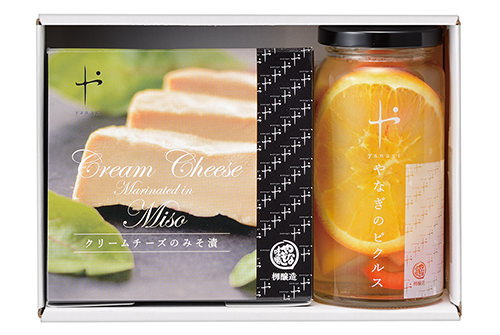 クリームチーズみそ漬・ピクルス1本セット