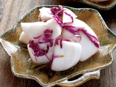 菊とかっぶの酢漬