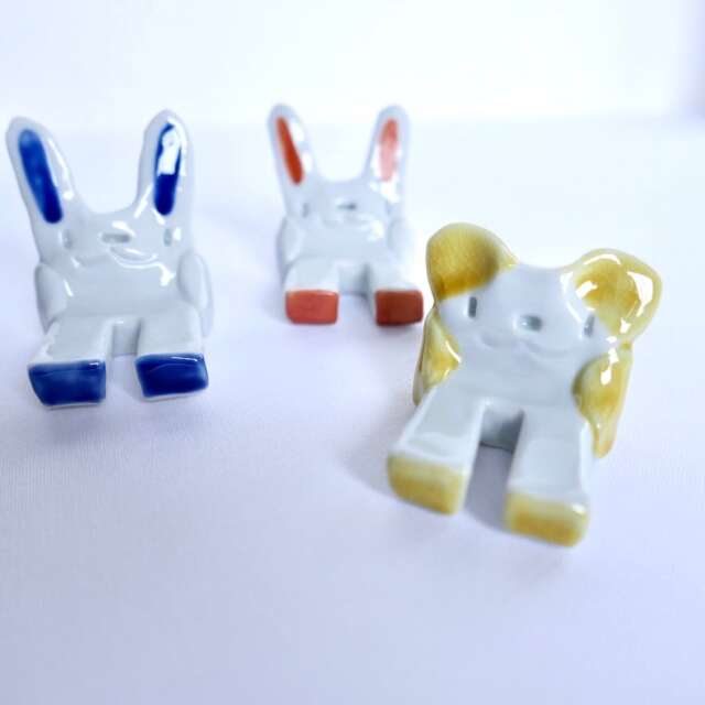 村田菜穂美作　スプーンレスト・はし置き