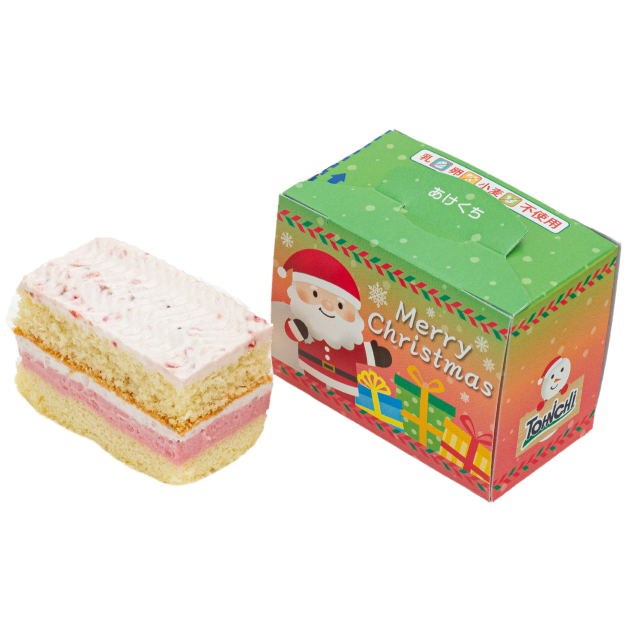 【お得用】クリスマスケーキ　ストロベリー30gx40個（アレルギー対応　乳・卵・小麦不使用）