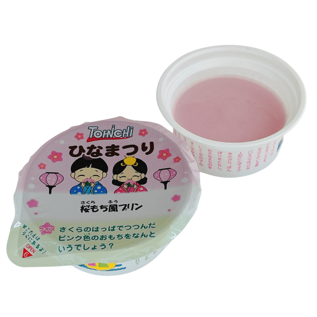 ひなまつり(桜もち風プリン)40個入