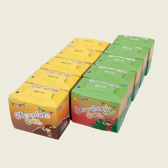 ケーキ【ストロベリー&チョコ】（アレルギー対応　乳と卵と小麦不使用）各5個（計10個入)