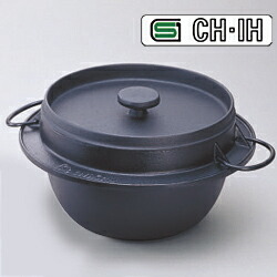 IH対応　南部鉄器　ごはん釜3合炊