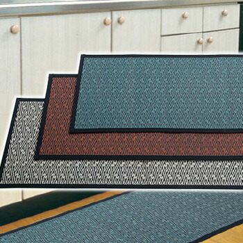 い草ロングマット（紗綾形）45×140