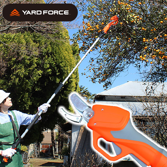 12Ｖコードレス電動高枝切りバサミ