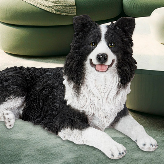 うつぶせ ボーダーコリー inu