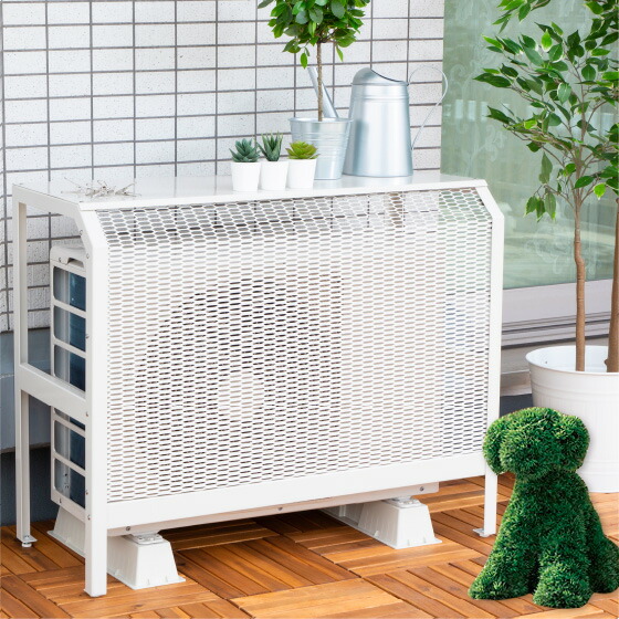 室外機カバー ナチュラル 普通サイズ