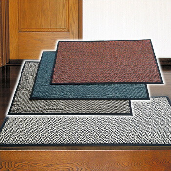 い草玄関マット（紗綾形）70×120