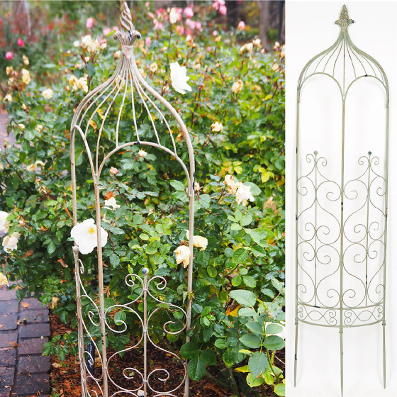 アイアン製 ガーデンフェンス ガーデンアーチトレリス