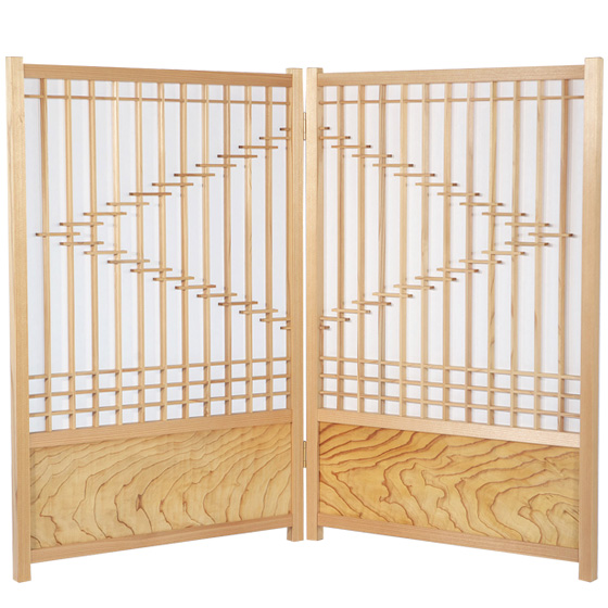 組子 菱形飾り屏風