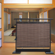 すだれ衝立　ロータイプ 『メーカー直送品』