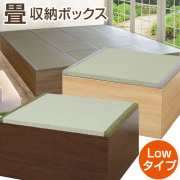 畳収納ボックス ロータイプ