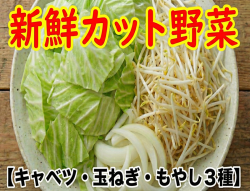 【冷蔵チルド】新鮮カット野菜