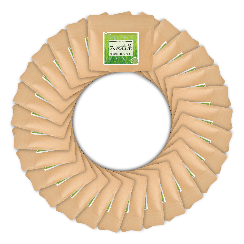 大麦若葉(大分県産)無添加100%パウダー【3,640g(130g×28個)】