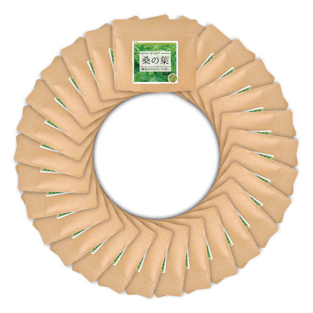 桑の葉(島根県産)純度100%パウダー【2,240g(80g×28個)】