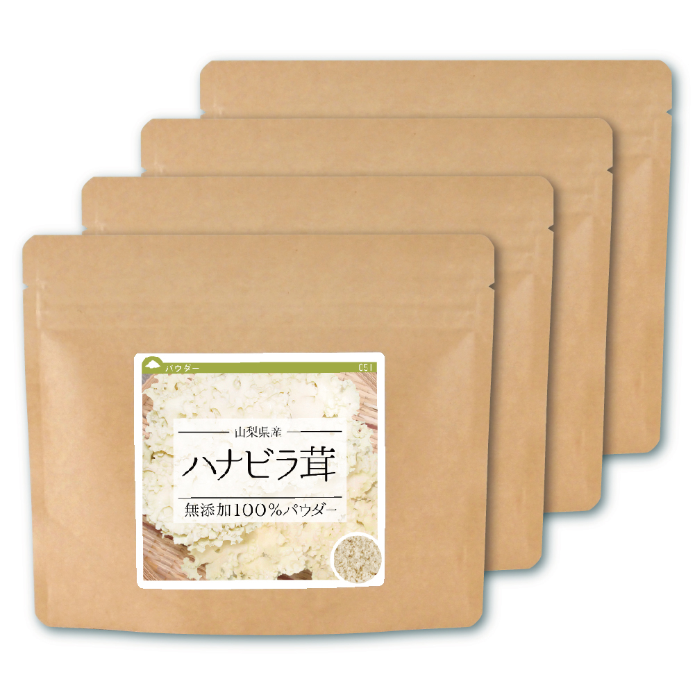 ハナビラ茸（山梨県産）純度100%パウダー【160g(40g×4個)】
