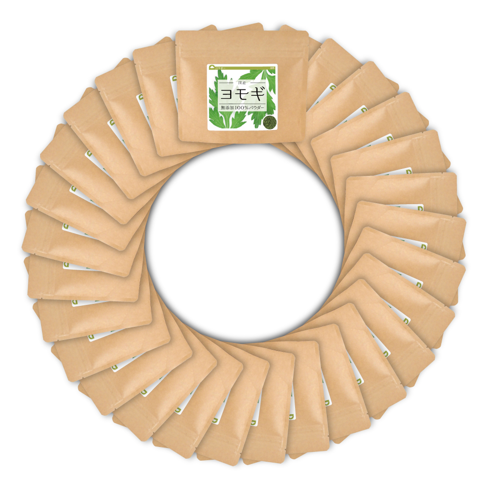 ヨモギ(国産)純度100%パウダー【2,240g(80g×28個)】