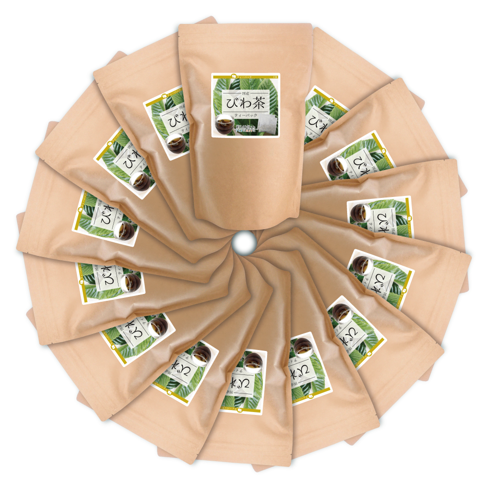 びわ茶ティーパック（国産）【2g×1960包】送料無料 140包×14個