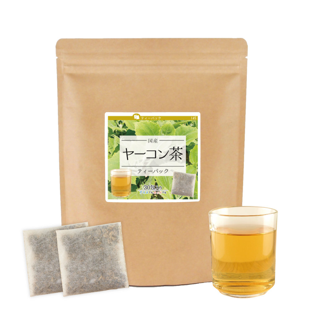 ヤーコン茶ティーパック(長野県産)【2g×30包】【ネコポス発送／代引・日時指定不可】