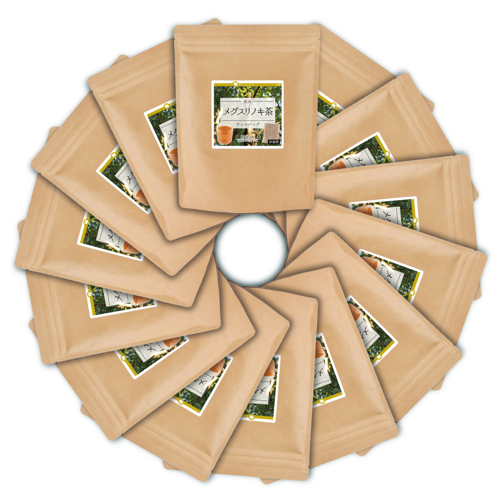 メグスリノキ茶ティーパック（国産）【10g×210包】送料無料