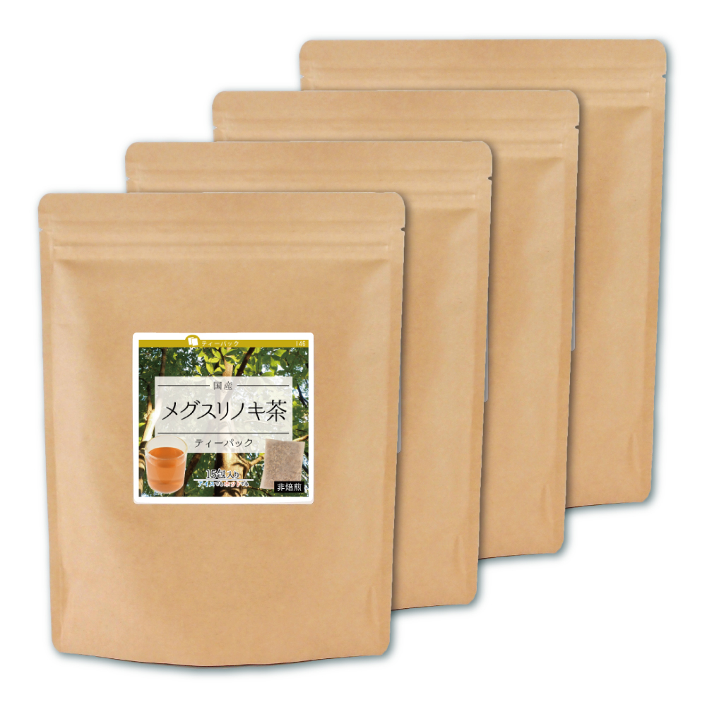 メグスリノキ茶ティーパック（国産）【10g×60包】送料無料