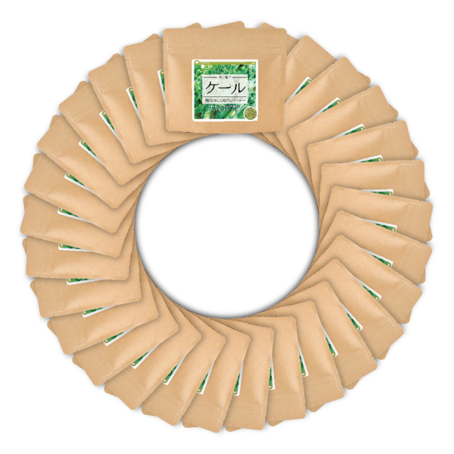 ケール(大分県産)純度100%パウダー【2,800g(100g×28個)】