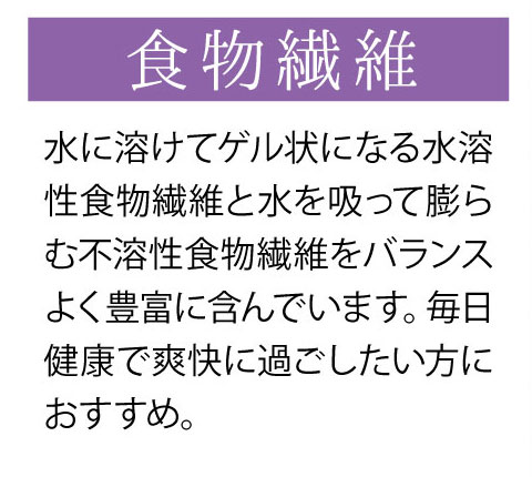 オクラの栄養素 食物繊維