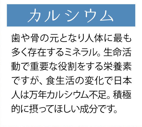 オクラの栄養素 カルシウム