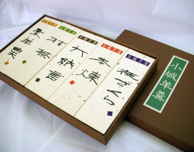極上本煉（中） 本煉と抹茶煉と大納言と夜桜と栗羊煉 五本詰【八頭司伝吉本舗】小城羊羹 330g×5本