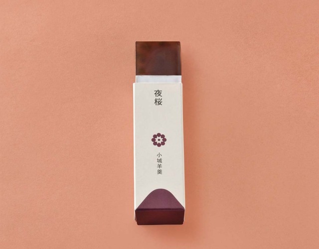 極上本練つれづれ 夜桜【八頭司伝吉本舗】小城羊羹 45g 1本