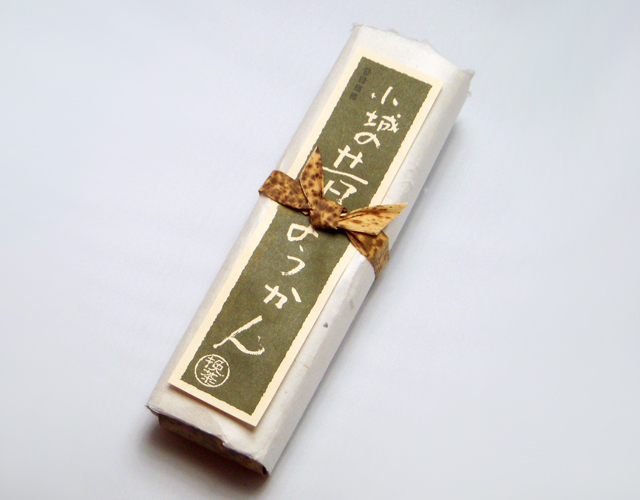 昔ようかん（大） 抹茶 一本詰【八頭司伝吉本舗】小城羊羹 400g×1本