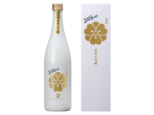 八鹿 純米大吟醸（金）WHITE BOTTLE 2026ver.　