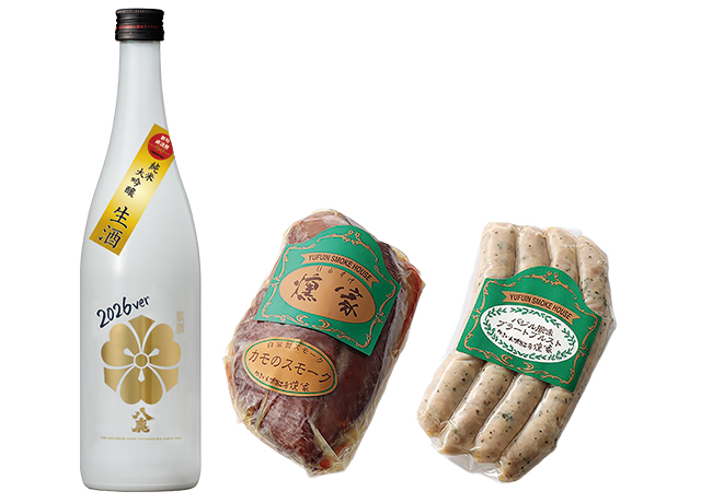 【7月1日発送】おつまみ白セット(カモスモーク・バジルウインナー)　