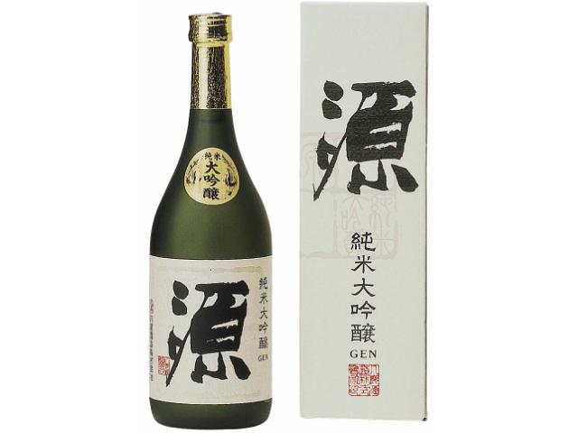 日本酒の旨味を追求した八鹿の自信作 【純米大吟醸　源】 720ml