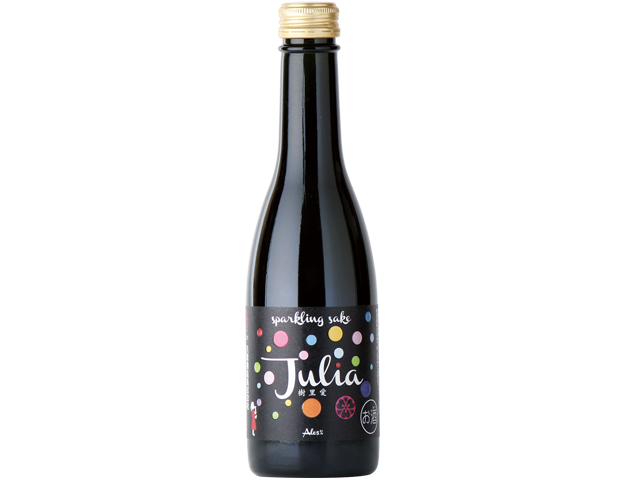 純米ベースの爽快スパークリング【Sparkling Sake Julia】 5度 250ml