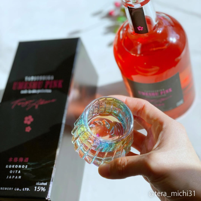 YATSUSHIKA UMESHU PINK】 15度 500ml