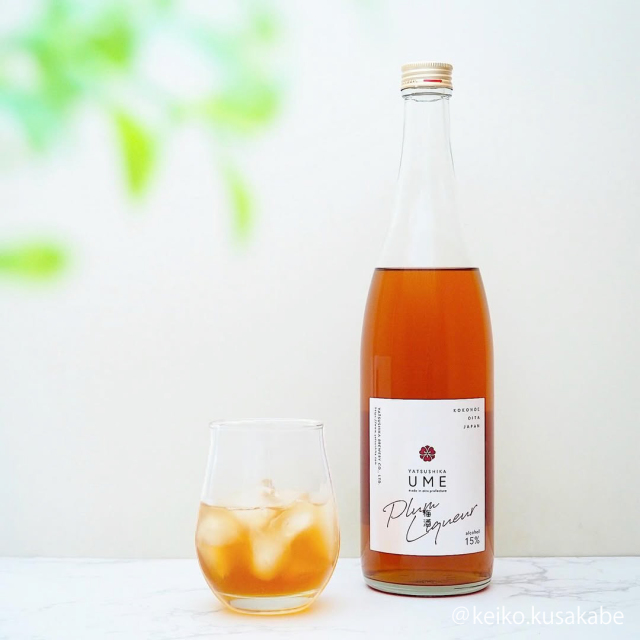 フルーティなコクと甘さが広がる【八鹿梅酒】 15度 500ml